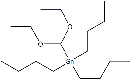 Stannane, tributyl(diethoxymethyl)- 구조식 이미지