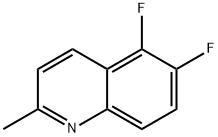 5,6-Difluoro-2-methyl-quinoline 구조식 이미지