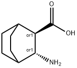 Bicyclo[2.2.2]octane-2-carboxylic acid, 3-amino-, trans- Structure