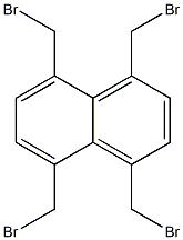 Naphthalene, 1,4,5,8-tetrakis(bromomethyl)- Structure