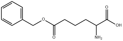 RS-2-Aminoadipic acid 6-(phenylmethyl) ester 구조식 이미지