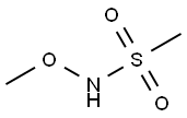 Methanesulfonamide, N-methoxy- Structure