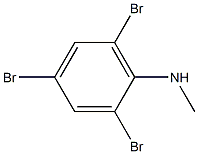 Benzenamine, 2,4,6-tribromo-N-methyl- 구조식 이미지