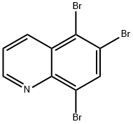 Quinoline, 5,6,8-tribromo- 구조식 이미지