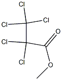 Propanoic acid, pentachloro-, methyl ester 구조식 이미지