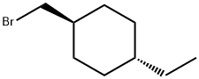 Cyclohexane, 1-(bromomethyl)-4-ethyl-, trans- Structure