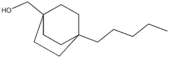 Bicyclo[2.2.2]octane-1-methanol, 4-pentyl- 구조식 이미지