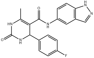 817194-38-0 4-(4-fluorophenyl)-N-(1H-indazol-5-yl)-6-methyl-2-oxo-1,2,3,4-tetrahydropyrimidine-5-carboxamide