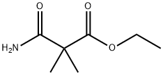 Propanoic acid, 3-amino-2,2-dimethyl-3-oxo-, ethyl ester Structure