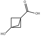 3-Hydroxybicyclo[1.1.1]pentane-1-carboxylic acid Structure