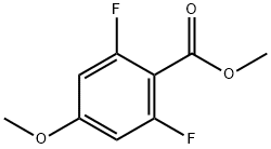 methyl 2,6-difluoro-4-methoxybenzoate Structure