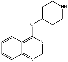 4-(Piperidin-4-yloxy)quinazoline 구조식 이미지