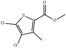 Methyl 4,5-dichloro-3-methylthiophene-2-carboxylate Structure