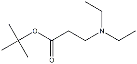 TERT-BUTYL 3-(DIETHYLAMINO)PROPANOATE Structure