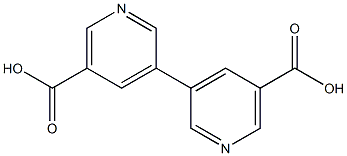 [3,3'-Bipyridine]-5,5'-dicarboxylicacid 구조식 이미지