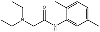 2-Diethylamino-N-(2,5-dimethyl-phenyl)-acetamide 구조식 이미지