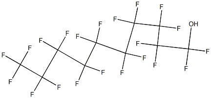 1-Decanol, 1,1,2,2,3,3,4,4,5,5,6,6,7,7,8,8,9,9,10,10,10-heneicosafluoro- 구조식 이미지