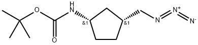 862700-31-0 tert-butyl ((1S,3R)-3-(azidomethyl)cyclopentyl)carbamate