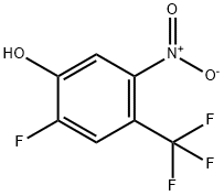 2-Fluoro-5-nitro-4-trifluoromethyl-phenol Structure