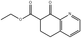 ETHYL 8-OXO-5,6,7,8-TETRAHYDROQUINOLINE-7-CARBOXYLATE Structure