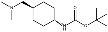 TERT-BUTYL TRANS-4-((DIMETHYLAMINO)METHYL)CYCLOHEXYLCARBAMATE Structure