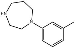 1-(M-TOLYL)-1,4-DIAZEPANE 구조식 이미지