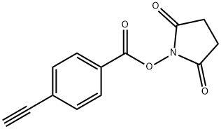 2,5-dioxopyrrolidin-1-yl 4-ethynylbenzoate Structure