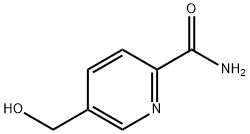 5-(Hydroxymethyl)-2-pyridinecarboxamide Structure