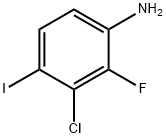 3-chloro-2-fluoro-4-iodoaniline Structure