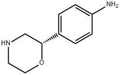 4-((S)-morpholin-2-yl)benzenamine Structure