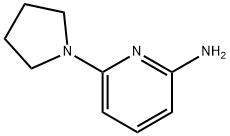 6-(Pyrrolidin-1-yl)pyridin-2-amine 구조식 이미지