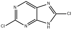 2,8-Dichloro-9H-purine Structure