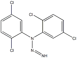 2,5-dichloro-N-(2,5-dichlorophenyl)diazenyl-aniline Structure