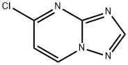 5-Chloro-[1,2,4]triazolo[1,5-a]pyrimidine 구조식 이미지