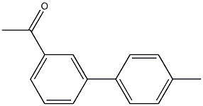 1-[3-(4-methylphenyl)phenyl]ethanone Structure