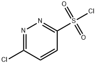 3-Pyridazinesulfonyl chloride, 6-chloro- Structure