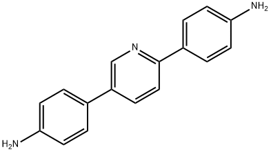 2,5-Bis-(4-aminophenyl)pyridine 구조식 이미지