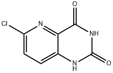 Pyrido[3,2-d]pyrimidine-2,4(1H,3H)-dione, 6-chloro- 구조식 이미지