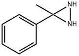 3-methyl-3-phenyl-diaziridine Structure