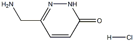 6-(Aminomethyl)pyridazin-3(2H)-one hydrochloride Structure