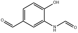 N-(5-Formyl-2-hydroxyphenyl)formamide Structure