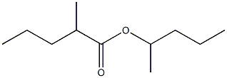 2-PENTYL 2-METHYLPENTANOATE Structure