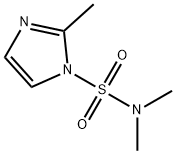 N,N-dimethyl-2-methylimidazole-1-sulphonamide 구조식 이미지