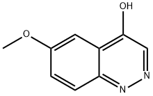 6-Methoxy-cinnolin-4-ol Structure