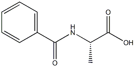 L-Alanine, N-benzoyl- Structure