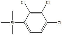 trimethyl-(2,3,4-trichlorophenyl)silane 구조식 이미지
