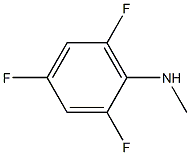 2,4,6-trifluoro-N-methylaniline Structure