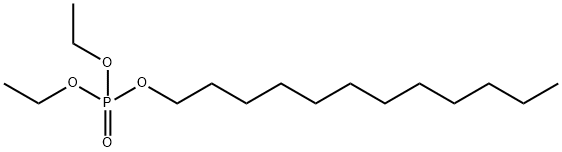 Phosphoricacid, dodecyl diethyl ester Structure