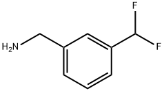 3-Difluoromethyl-benzylamine 구조식 이미지