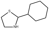 2-cyclohexyl-1,3-thiazolidine Structure